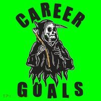 Funny Halloween Career Goals Grim Reaper Coaster thumb 2