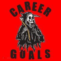Funny Halloween Career Goals Grim Reaper Santa Hat thumb 1