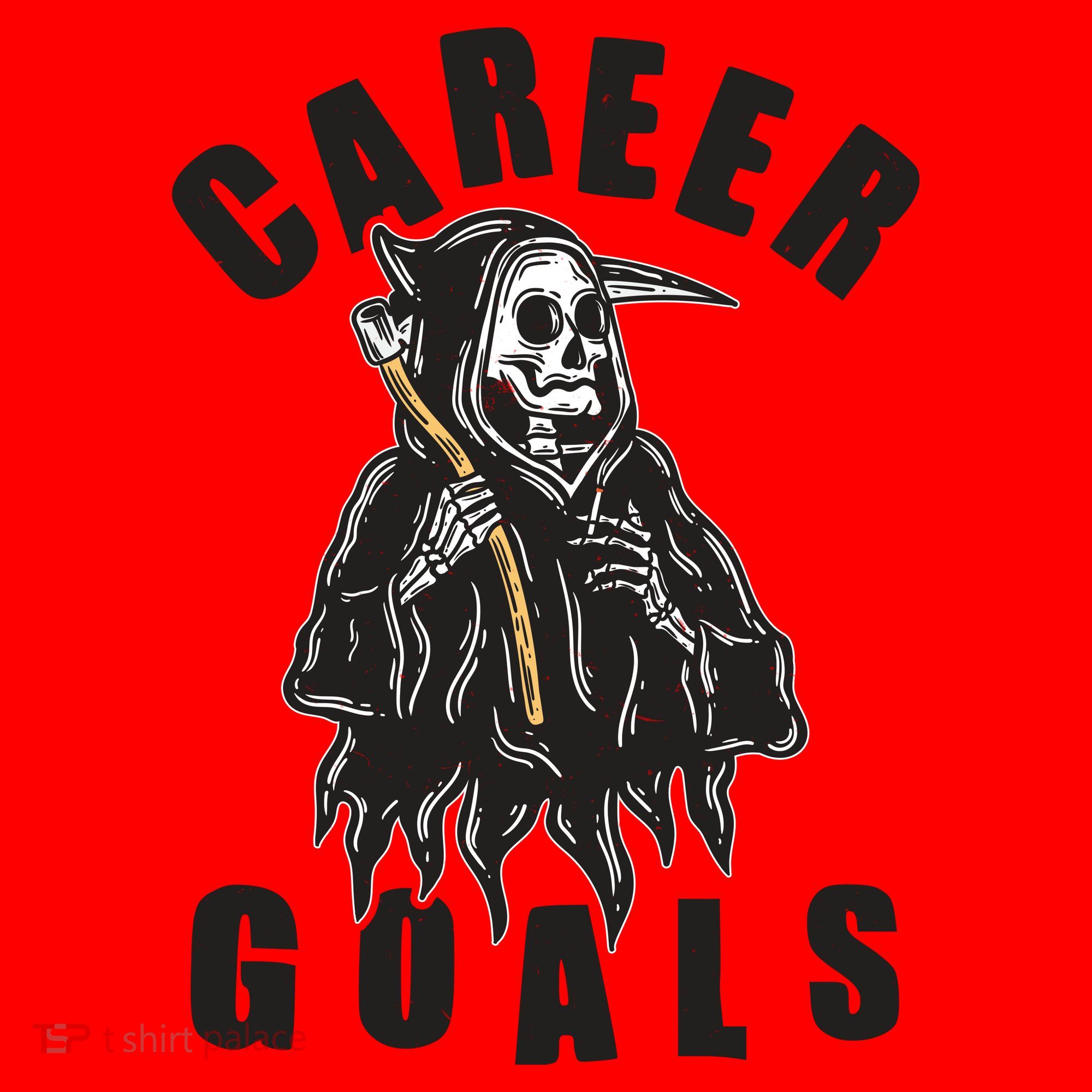 Funny Halloween Career Goals Grim Reaper Santa Hat