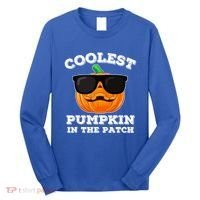Funny Halloween Coolest Pumpkin In The Patch Gift Long Sleeve Shirt thumb 0