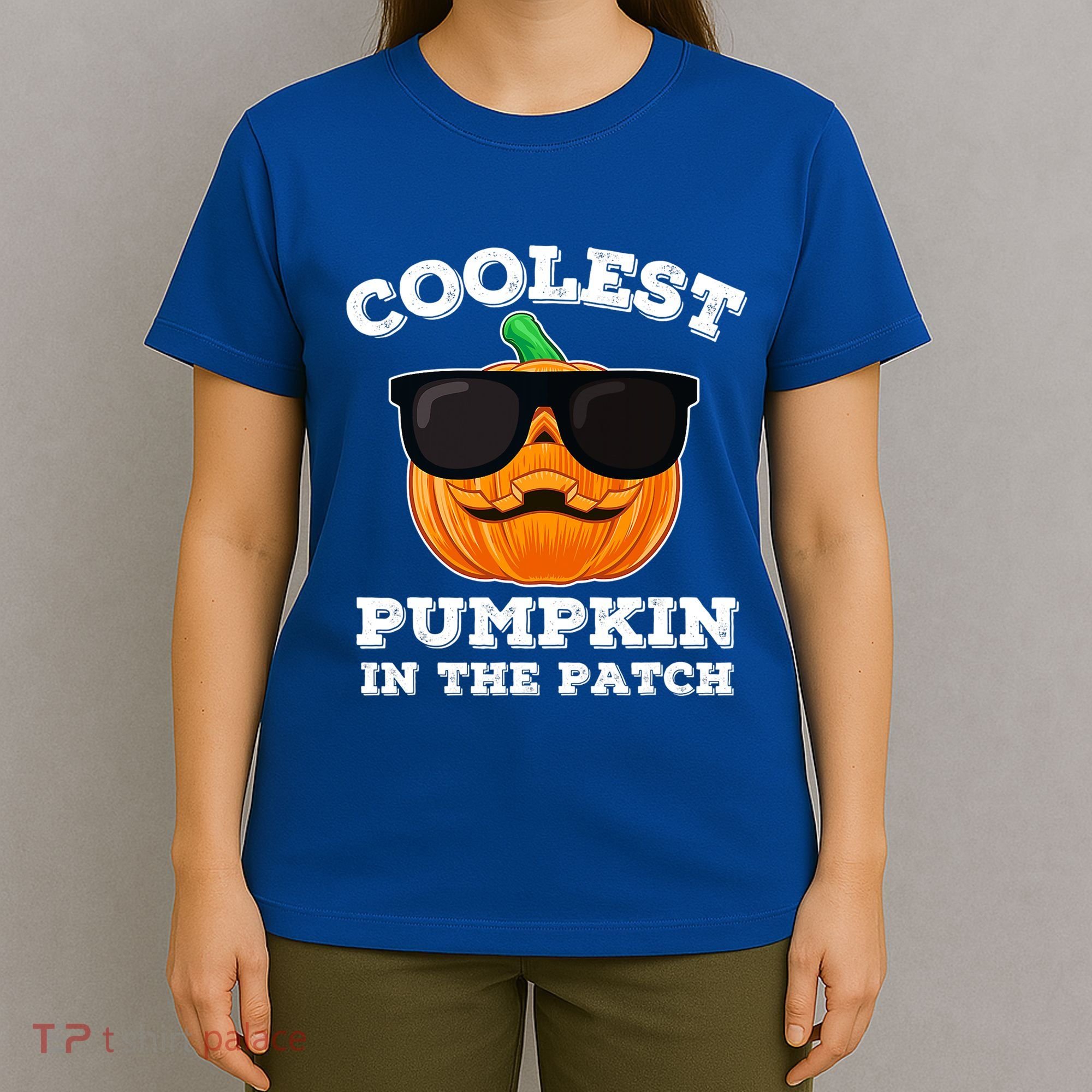 Funny Halloween Coolest Pumpkin In The Patch Gift T-Shirt