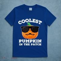Funny Halloween Coolest Pumpkin In The Patch Gift T-Shirt thumb 5