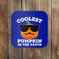 Funny Halloween Coolest Pumpkin In The Patch Gift Coaster thumb 0