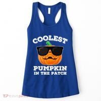 Funny Halloween Coolest Pumpkin In The Patch Gift Women's Tank Top thumb 0