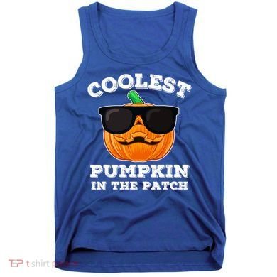 Funny Halloween Coolest Pumpkin In The Patch Gift Tank Top