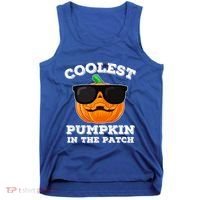 Funny Halloween Coolest Pumpkin In The Patch Gift Tank Top thumb 0