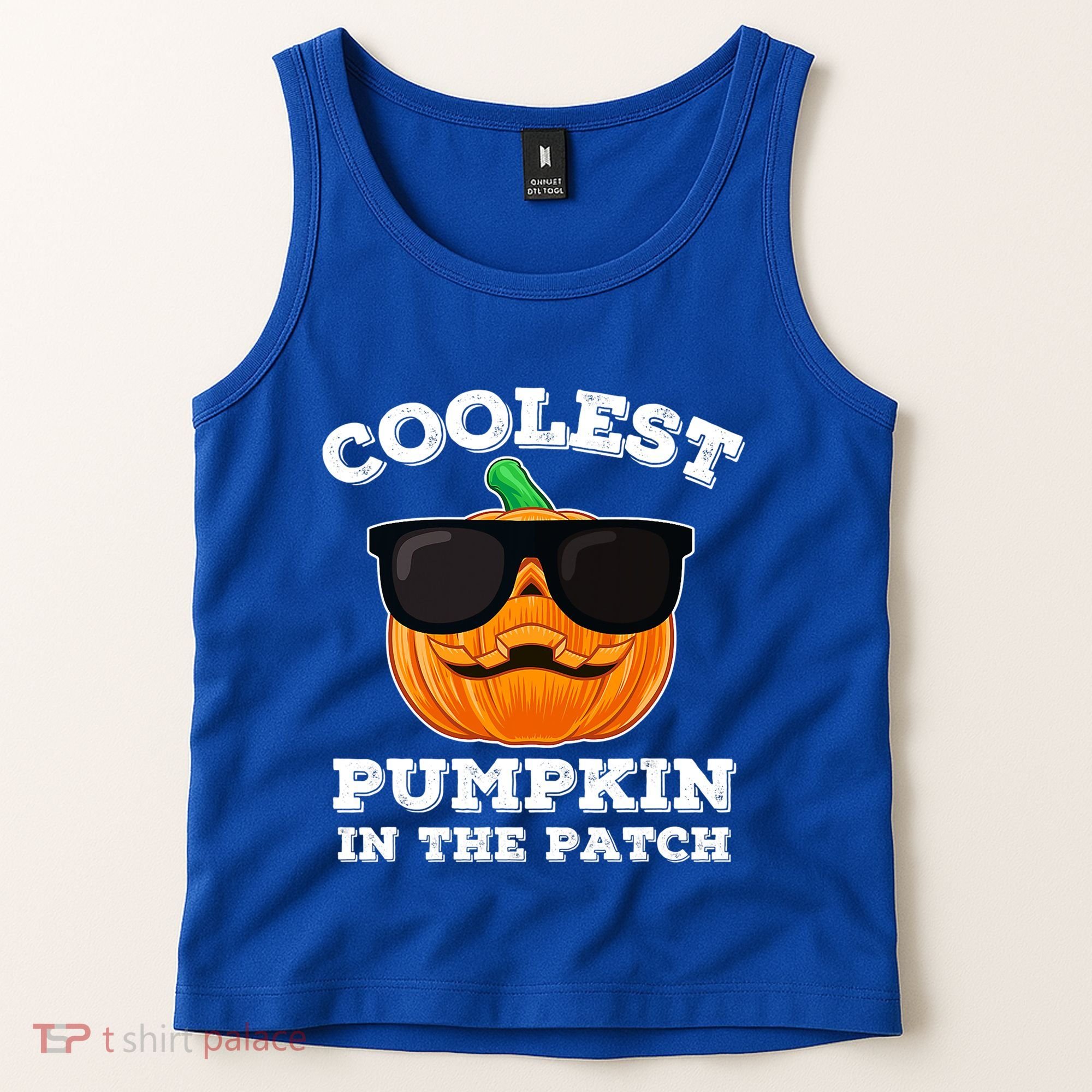 Funny Halloween Coolest Pumpkin In The Patch Gift Tank Top
