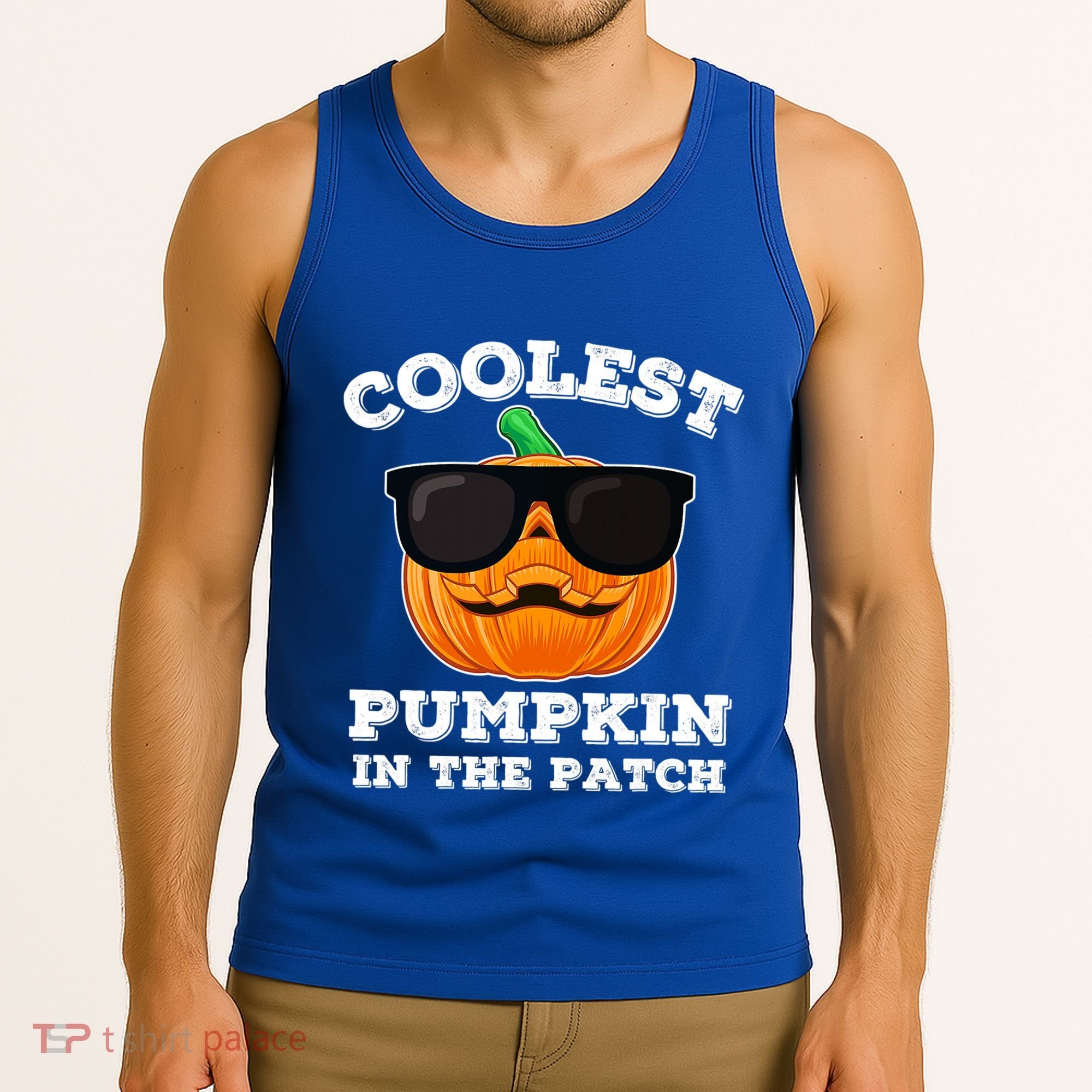 Funny Halloween Coolest Pumpkin In The Patch Gift Tank Top