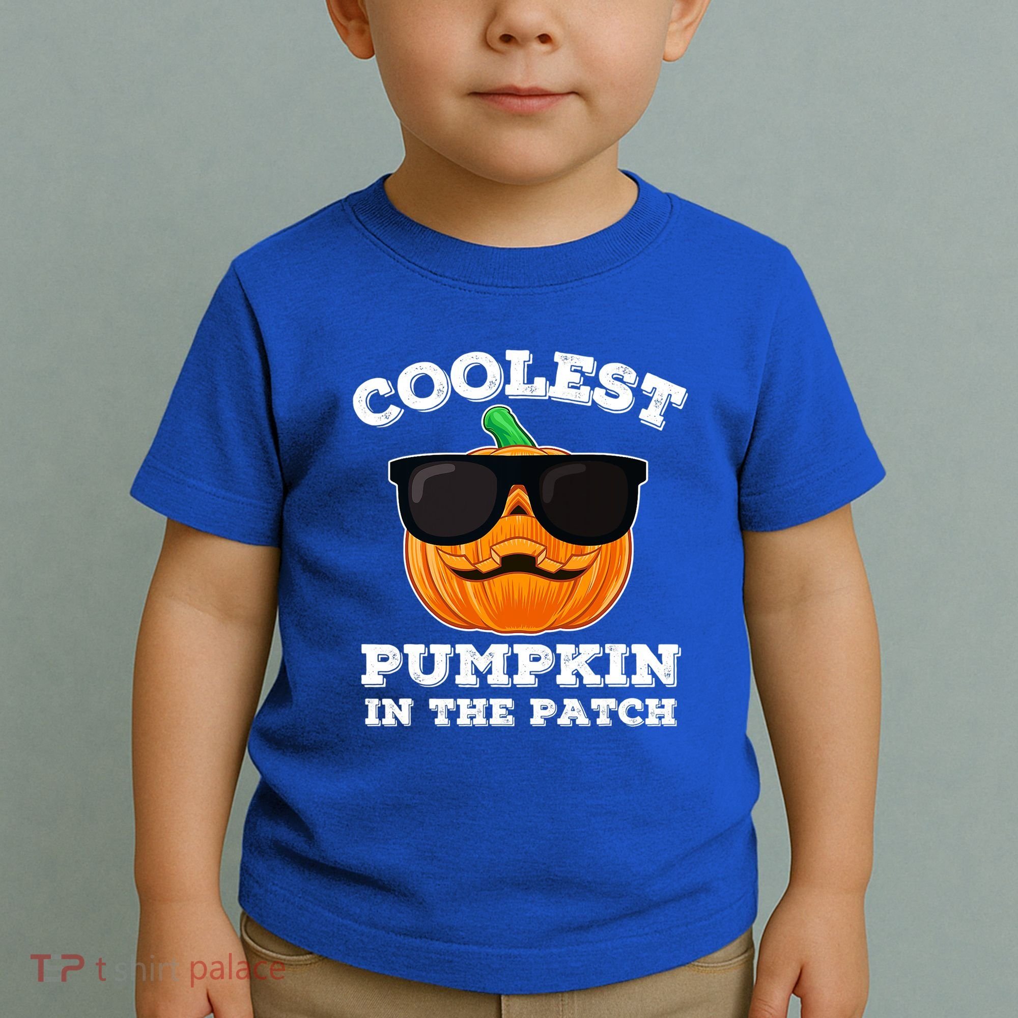 Funny Halloween Coolest Pumpkin In The Patch Gift Toddler T-Shirt