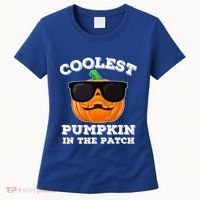 Funny Halloween Coolest Pumpkin In The Patch Gift Women's T-Shirt thumb 0