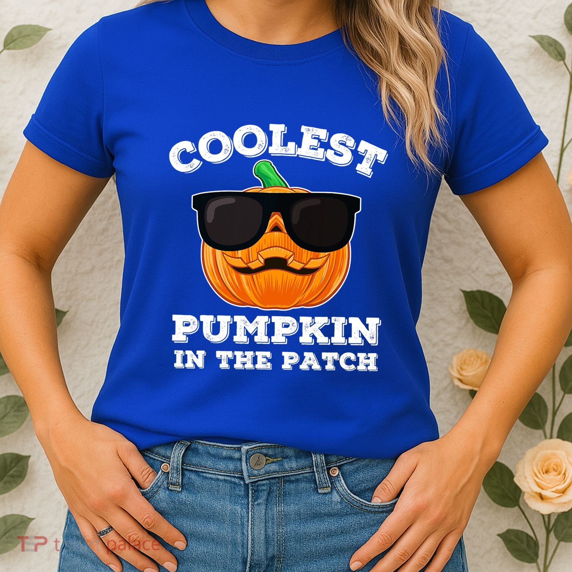 Funny Halloween Coolest Pumpkin In The Patch Gift Women's T-Shirt