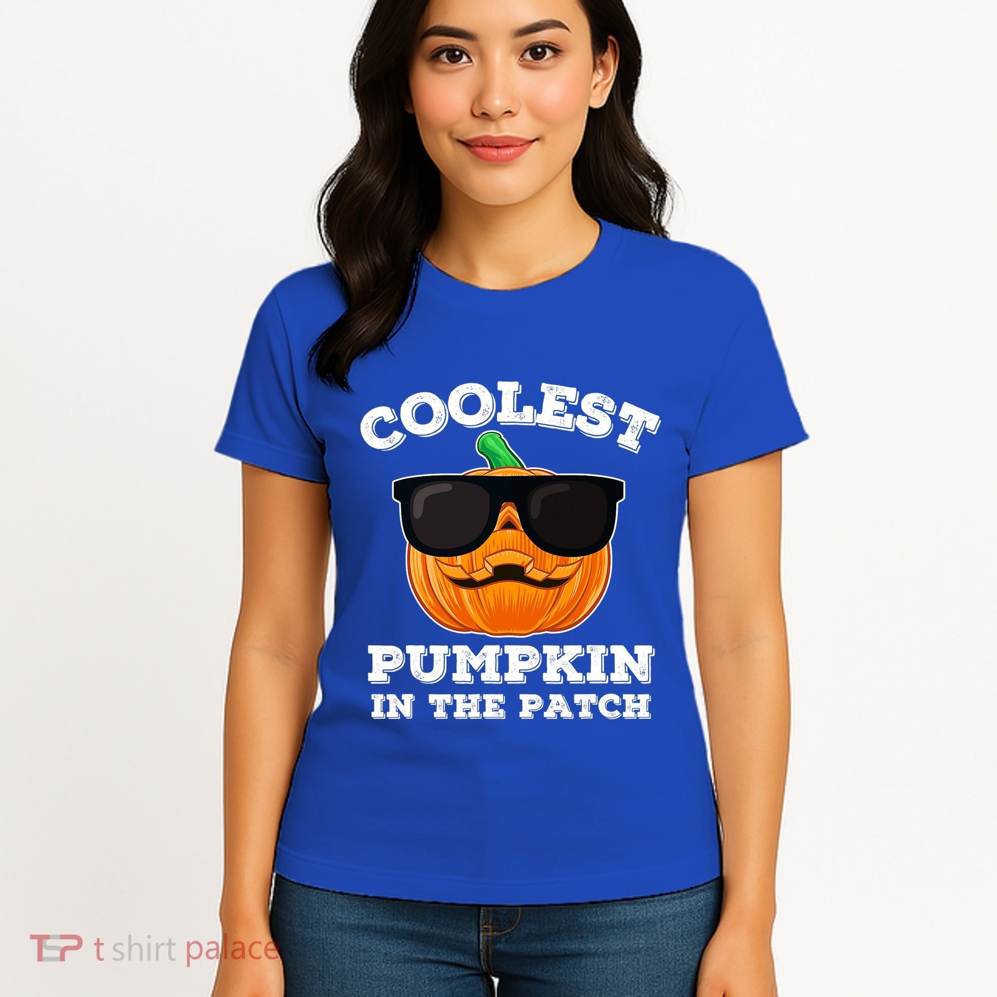 Funny Halloween Coolest Pumpkin In The Patch Gift Women's T-Shirt
