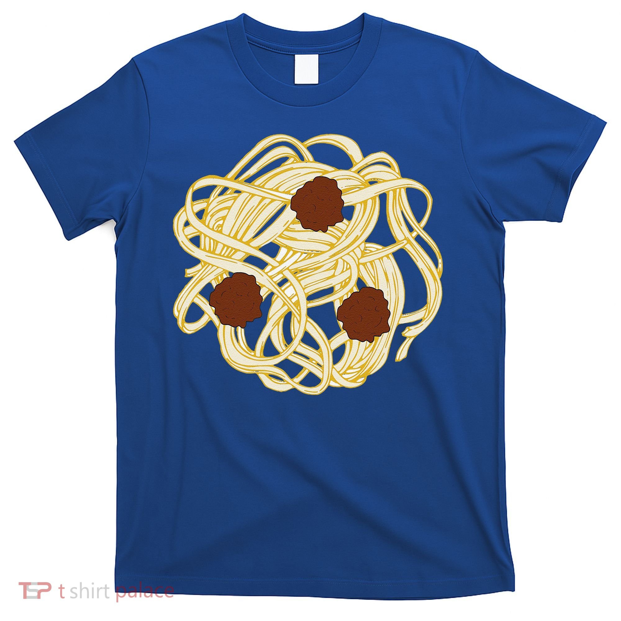 Funny Halloween Costume Food Spaghetti Meatballs Simple Safe T-Shirt