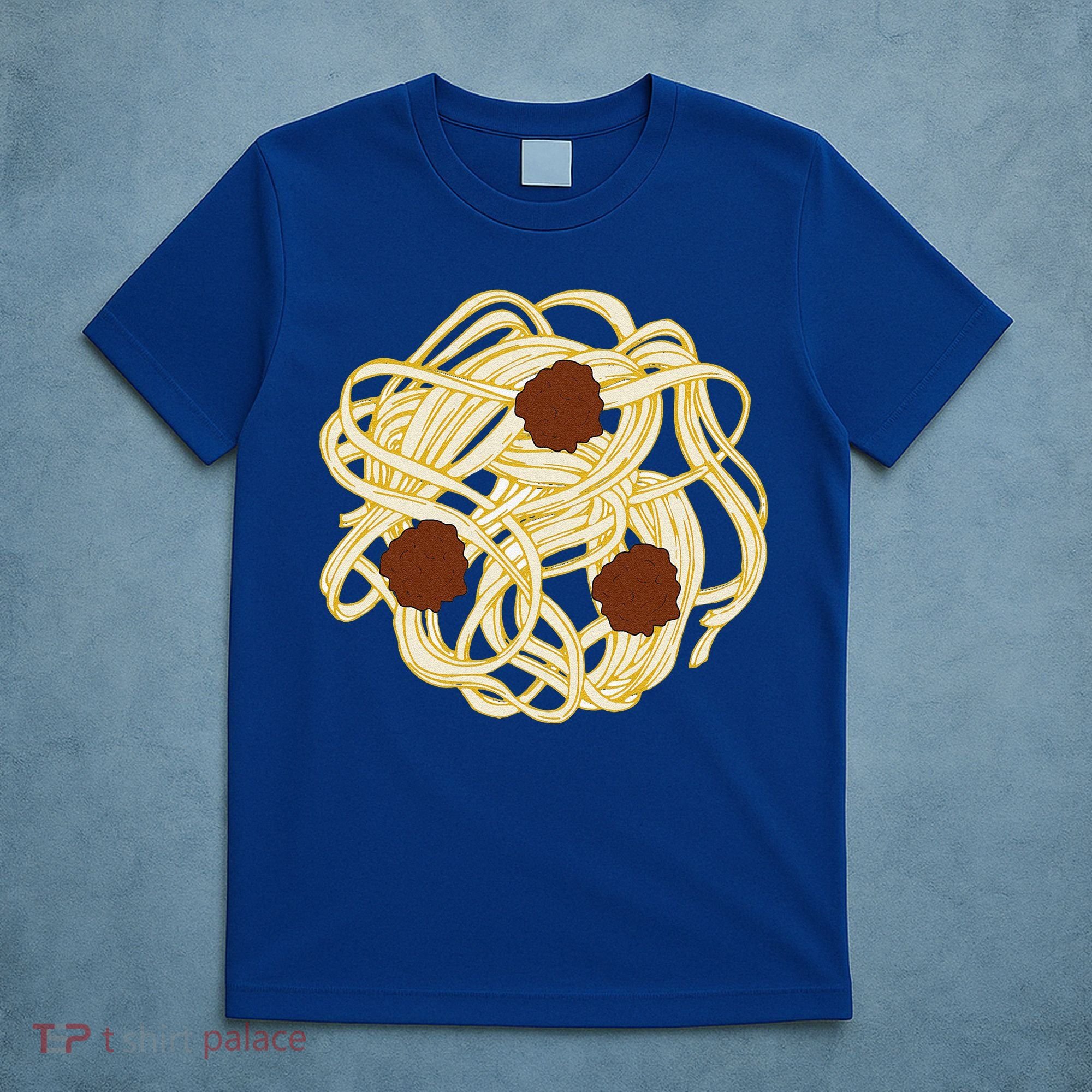 Funny Halloween Costume Food Spaghetti Meatballs Simple Safe T-Shirt