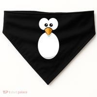 Funny Halloween Costume Black Penguin Funny Gift USA-Made Doggie Bandana thumb 0