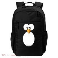 Funny Halloween Costume Black Penguin Funny Gift Backpack thumb 0