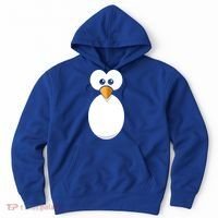Funny Halloween Costume Black Penguin Funny Gift Hoodie thumb 0