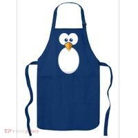 Funny Halloween Costume Black Penguin Funny Gift Apron thumb 0