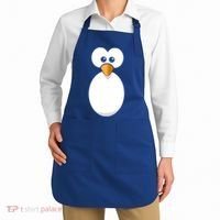 Funny Halloween Costume Black Penguin Funny Gift Apron thumb 2