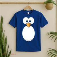 Funny Halloween Costume Black Penguin Funny Gift T-Shirt thumb 2