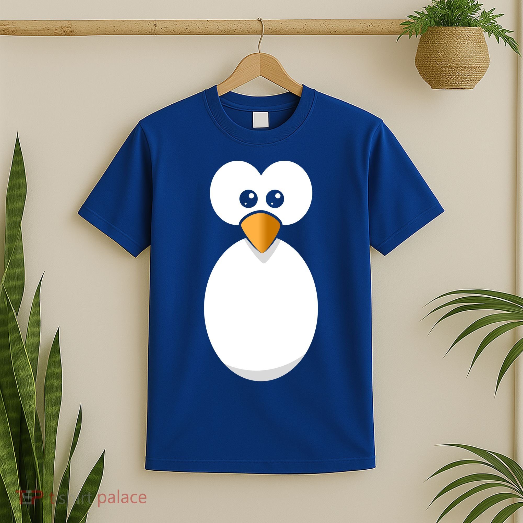 Funny Halloween Costume Black Penguin Funny Gift T-Shirt