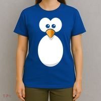 Funny Halloween Costume Black Penguin Funny Gift T-Shirt thumb 4