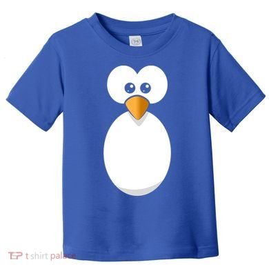 Funny Halloween Costume Black Penguin Funny Gift Toddler T-Shirt