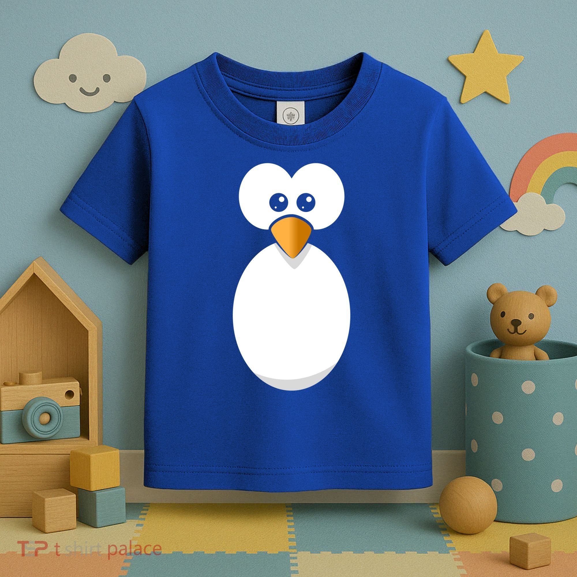 Funny Halloween Costume Black Penguin Funny Gift Toddler T-Shirt
