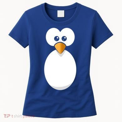 Funny Halloween Costume Black Penguin Funny Gift Women's T-Shirt