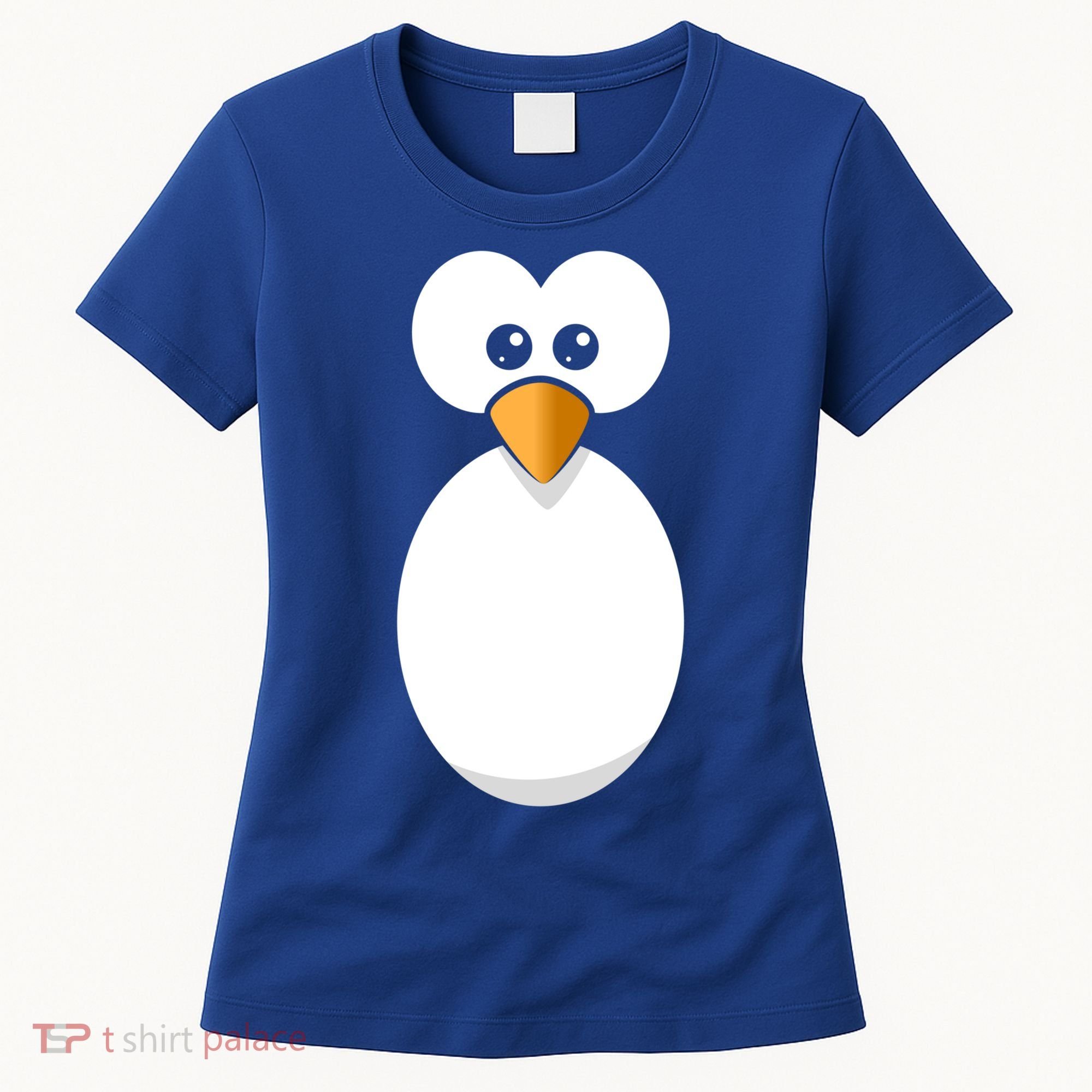 Funny Halloween Costume Black Penguin Funny Gift Women's T-Shirt