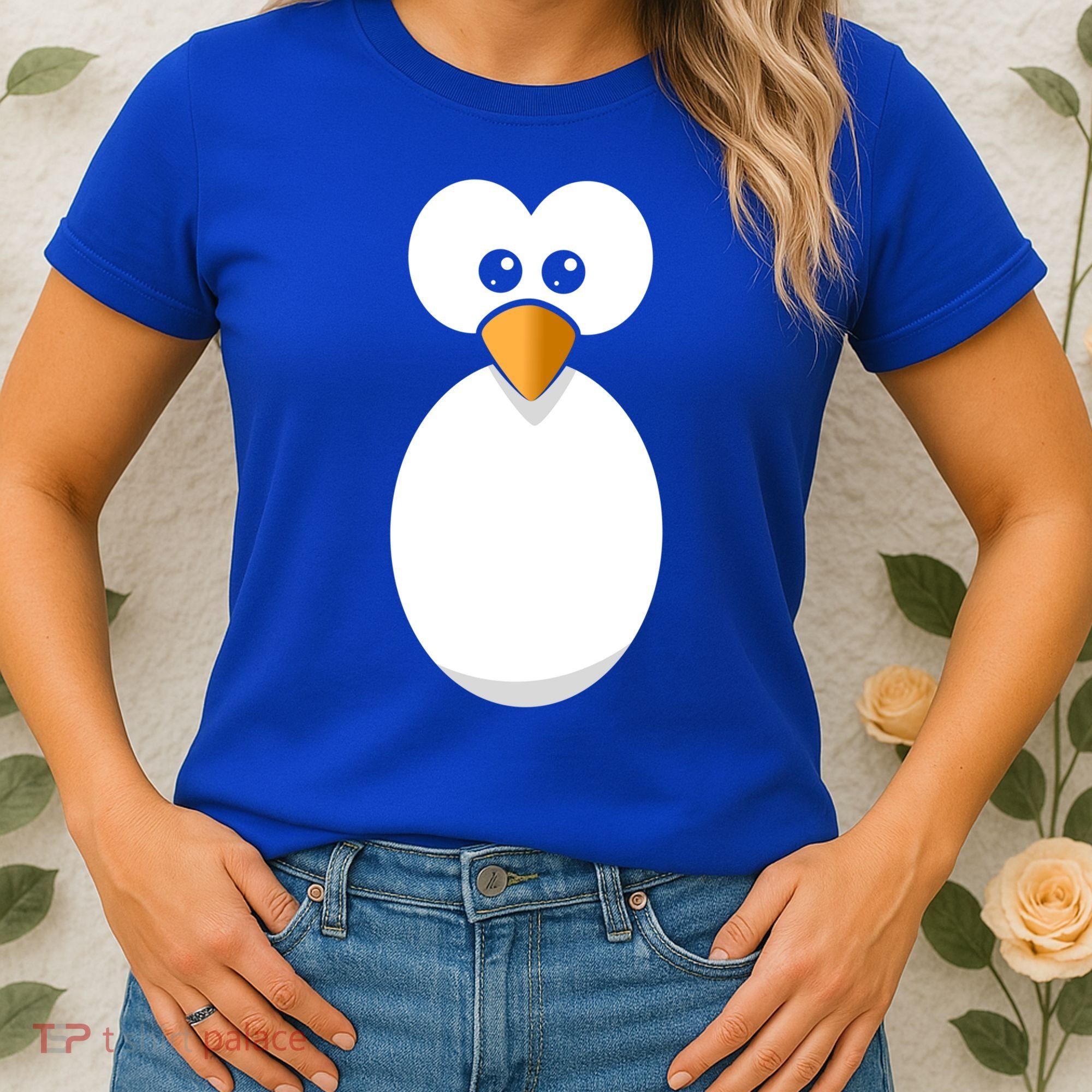 Funny Halloween Costume Black Penguin Funny Gift Women's T-Shirt