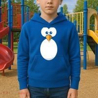 Funny Halloween Costume Black Penguin Funny Gift Kids Hoodie thumb 2