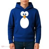 Funny Halloween Costume Black Penguin Funny Gift Kids Hoodie thumb 4