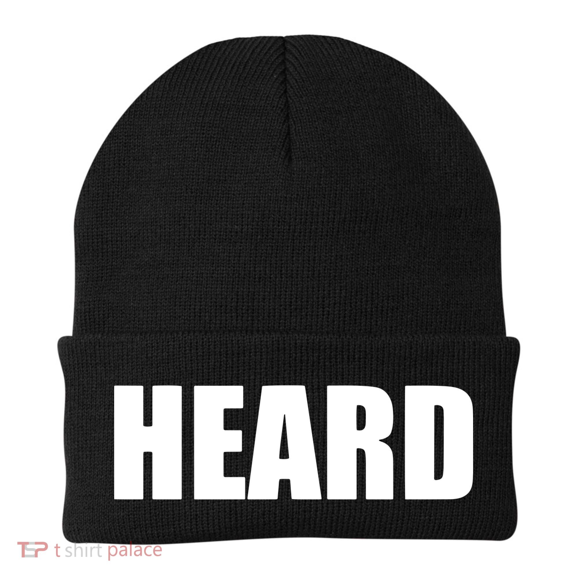Funny Heard Chef Cook Culinary School Kitchen Talk Beanie