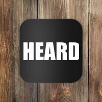Funny Heard Chef Cook Culinary School Kitchen Talk Coaster thumb 0