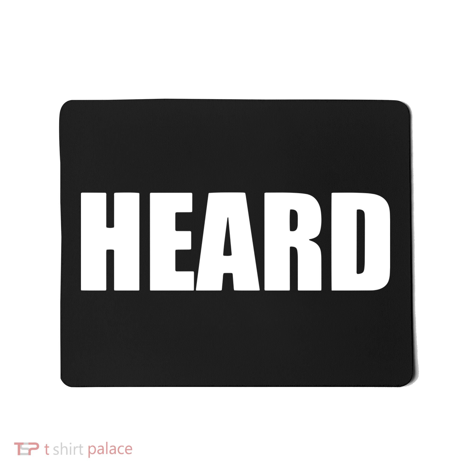 Funny Heard Chef Cook Culinary School Kitchen Talk Mousepad