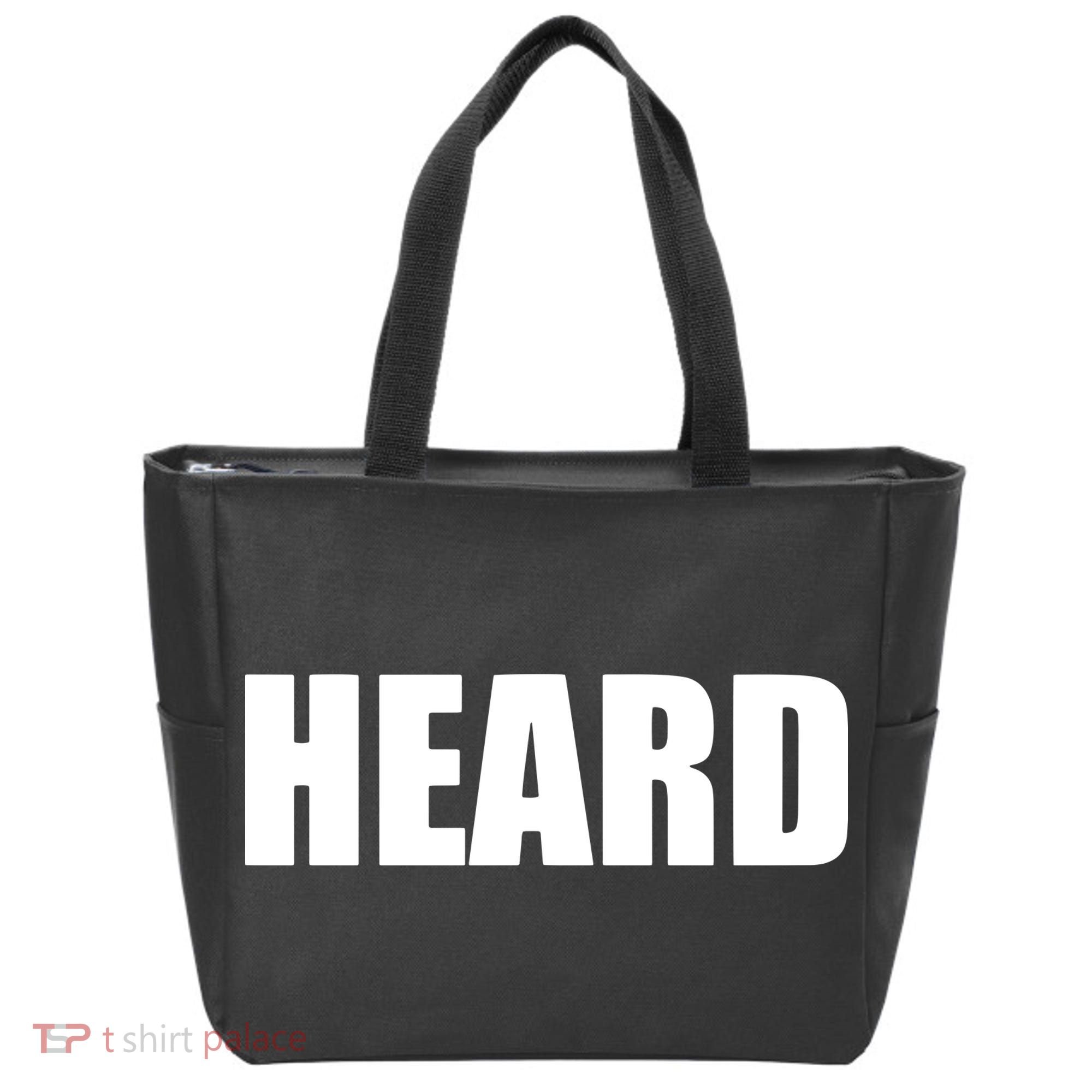 Funny Heard Chef Cook Culinary School Kitchen Talk Tote Bag