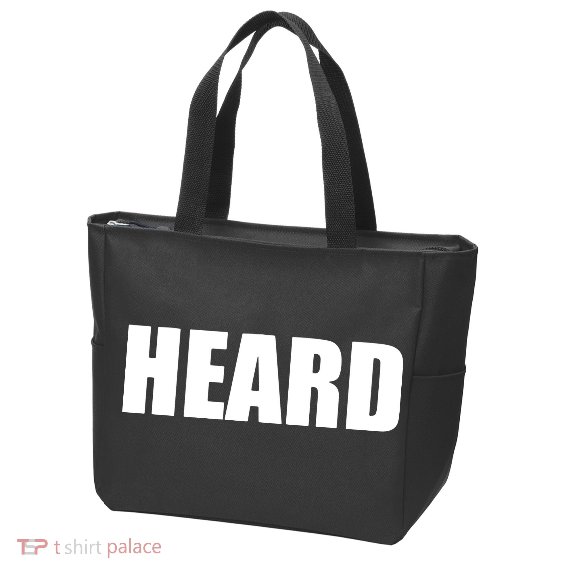 Funny Heard Chef Cook Culinary School Kitchen Talk Tote Bag