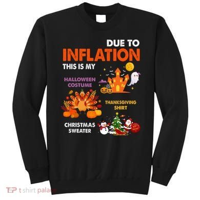 Funny Halloween Costume Thanksgiving Ugly Christmas Sweatshirt