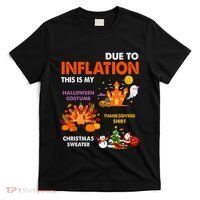 Funny Halloween Costume Thanksgiving Ugly Christmas T-Shirt thumb 0