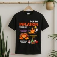 Funny Halloween Costume Thanksgiving Ugly Christmas T-Shirt thumb 2