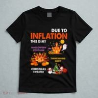 Funny Halloween Costume Thanksgiving Ugly Christmas T-Shirt thumb 5