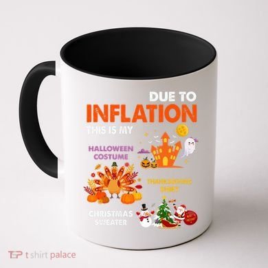 Funny Halloween Costume Thanksgiving Ugly Christmas Coffee Mug