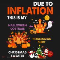 Funny Halloween Costume Thanksgiving Ugly Christmas Coaster thumb 2