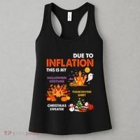 Funny Halloween Costume Thanksgiving Ugly Christmas Women's Tank Top thumb 3