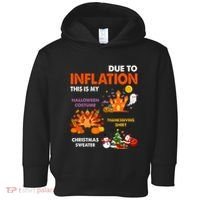 Funny Halloween Costume Thanksgiving Ugly Christmas Toddler Hoodie thumb 0