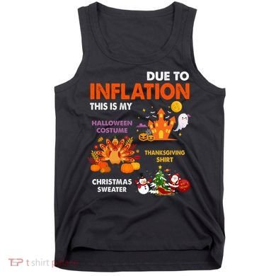Funny Halloween Costume Thanksgiving Ugly Christmas Tank Top
