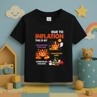 Funny Halloween Costume Thanksgiving Ugly Christmas Toddler T-Shirt thumb 3