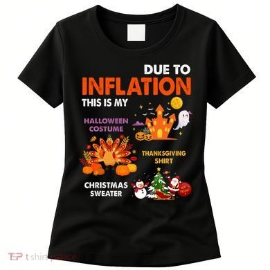 Funny Halloween Costume Thanksgiving Ugly Christmas Women's T-Shirt