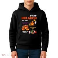 Funny Halloween Costume Thanksgiving Ugly Christmas Kids Hoodie thumb 4
